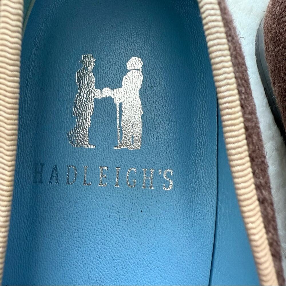 NEW!!! Hadleigh's Women Signature Logo Brown Tan shoes Size 11 Retail 595$ - Picture 3 of 5